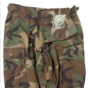 Original camouflage pants.